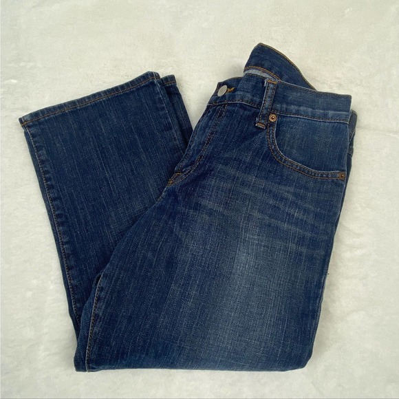 Lucky Brand Classic Fit Straight Crop Jeans - Picture 6 of 9